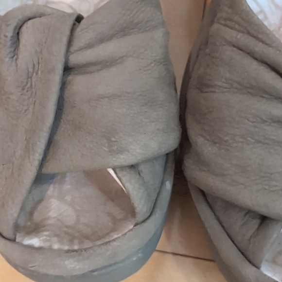 Fly London Yakin leather twist strap wedges size 38 - Picture 4 of 10